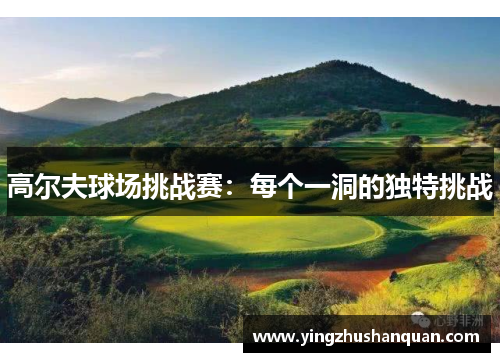 高尔夫球场挑战赛：每个一洞的独特挑战